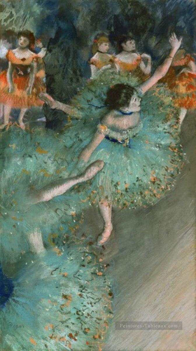 danseur se balançant Edgar Degas Peintures à l'huile